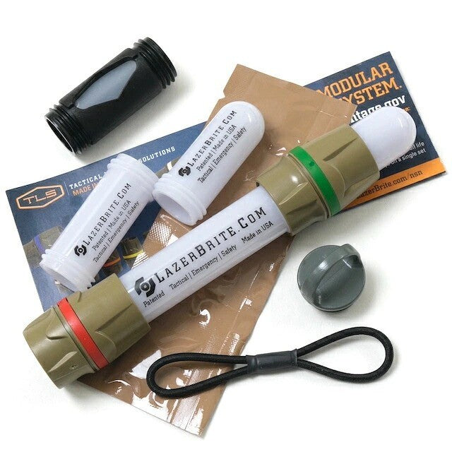 erplain_file_id:1571036 - LazerBrite Multi-Lux Military Light - Kit. Vert/IR