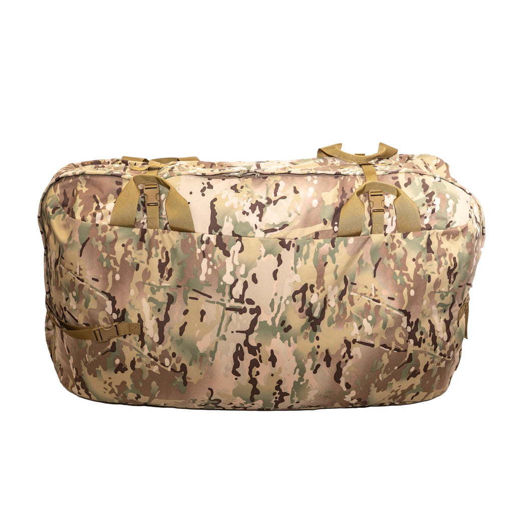 Sac de transport et enfouissement Para mili 240L. IR. CAMO TERRAIN