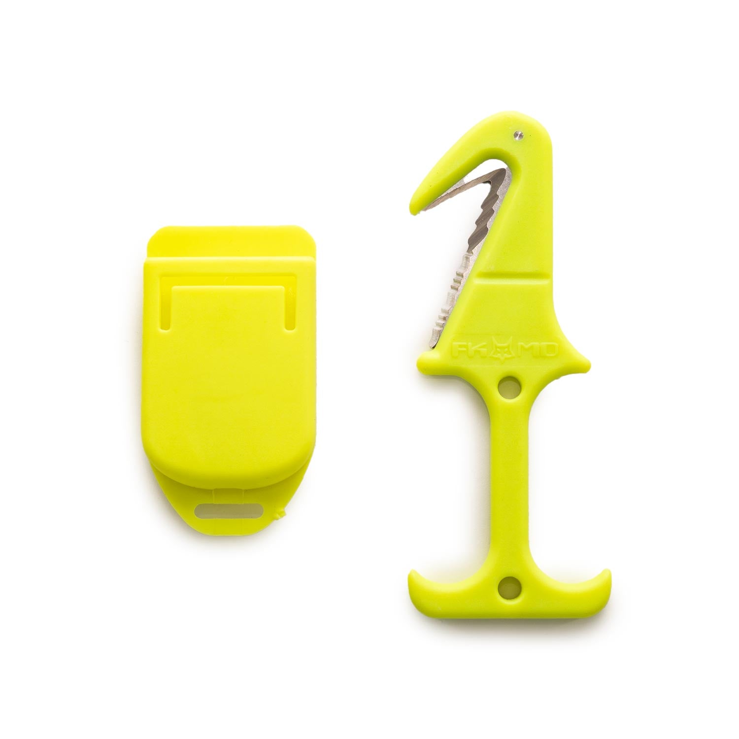 OUTIL D'URGENCE COUPE SANGLE JAUNE
