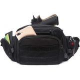 erplain_file_id:1574844 - Sac banane tactique arme de poing. Noir